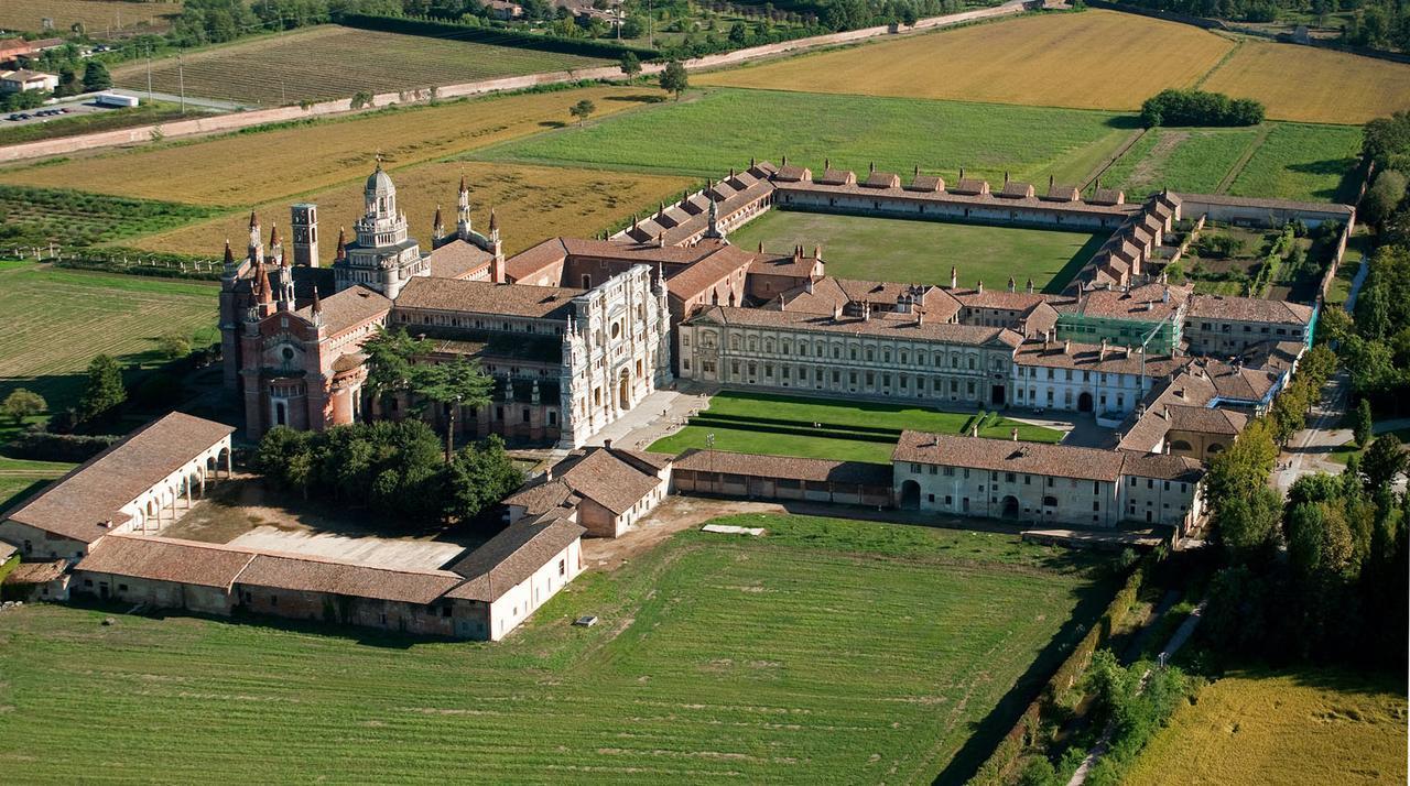 Hotel Certosa Certosa di Pavia Exteriör bild